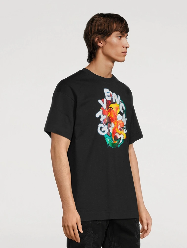 Psychedelic Oversized T-Shirt