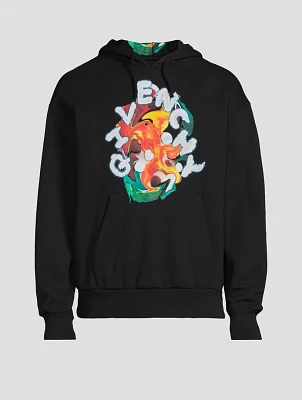 Psychedelic Boxy Hoodie