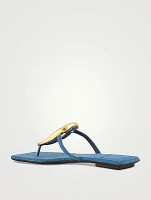 Linques Leather Thong Sandals