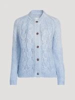 Cable-Knit Cardigan