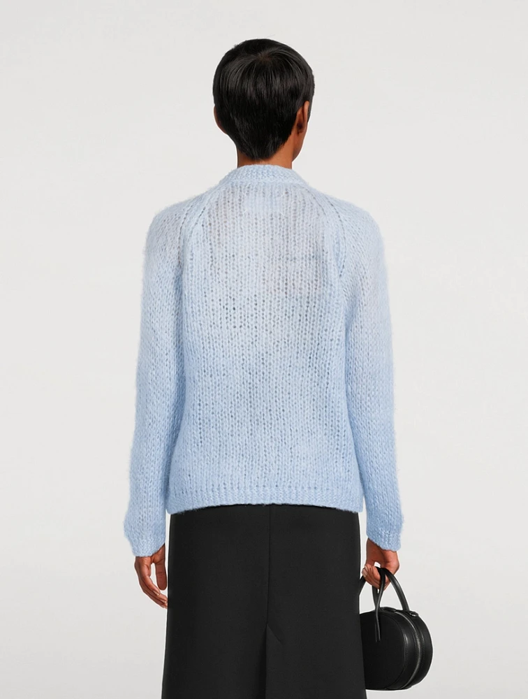 Cable-Knit Cardigan