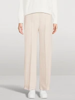 Straight-Leg Linen Trousers