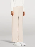 Straight-Leg Linen Trousers