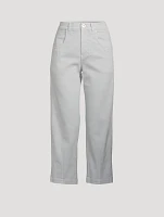 Stretch-Cotton Trousers