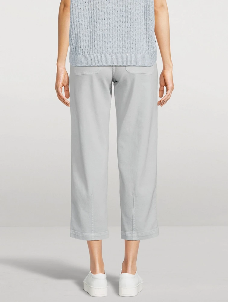 Stretch-Cotton Trousers