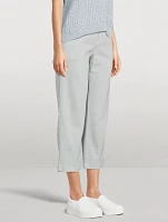Stretch-Cotton Trousers