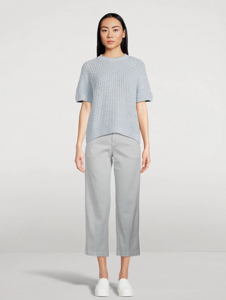 Stretch-Cotton Trousers