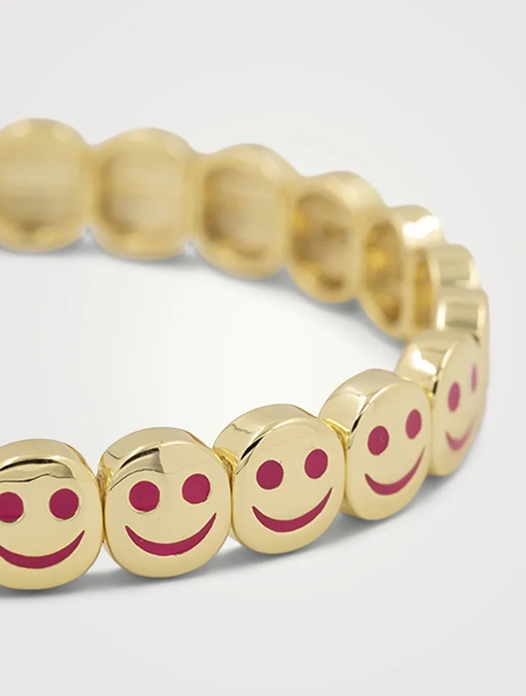 The Happy Face Bracelet™ - Enamel