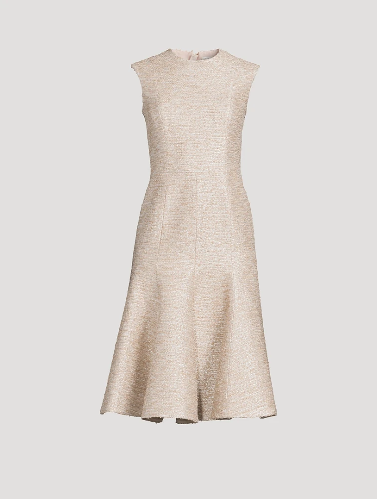 Denver Tweed Jacquard Midi Dress