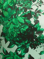 Adalina Strapless Midi Dress Floral Print