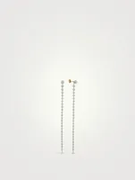 Sea Of Beauty 14K Gold Long Cascading Pearl Earrings