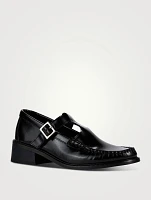 Leather Mary Jane Loafers