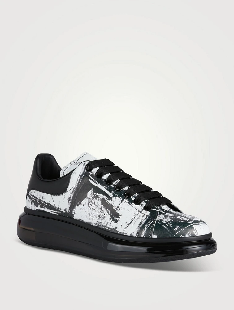 Oversized Sneakers Abstract Print