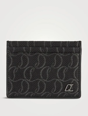 Kios Jacquard Monogram Card Case