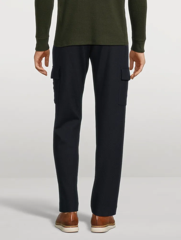 Wool Relaxed Cargo Pants