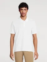 Cotton Piqué Short-Sleeve Polo Shirt