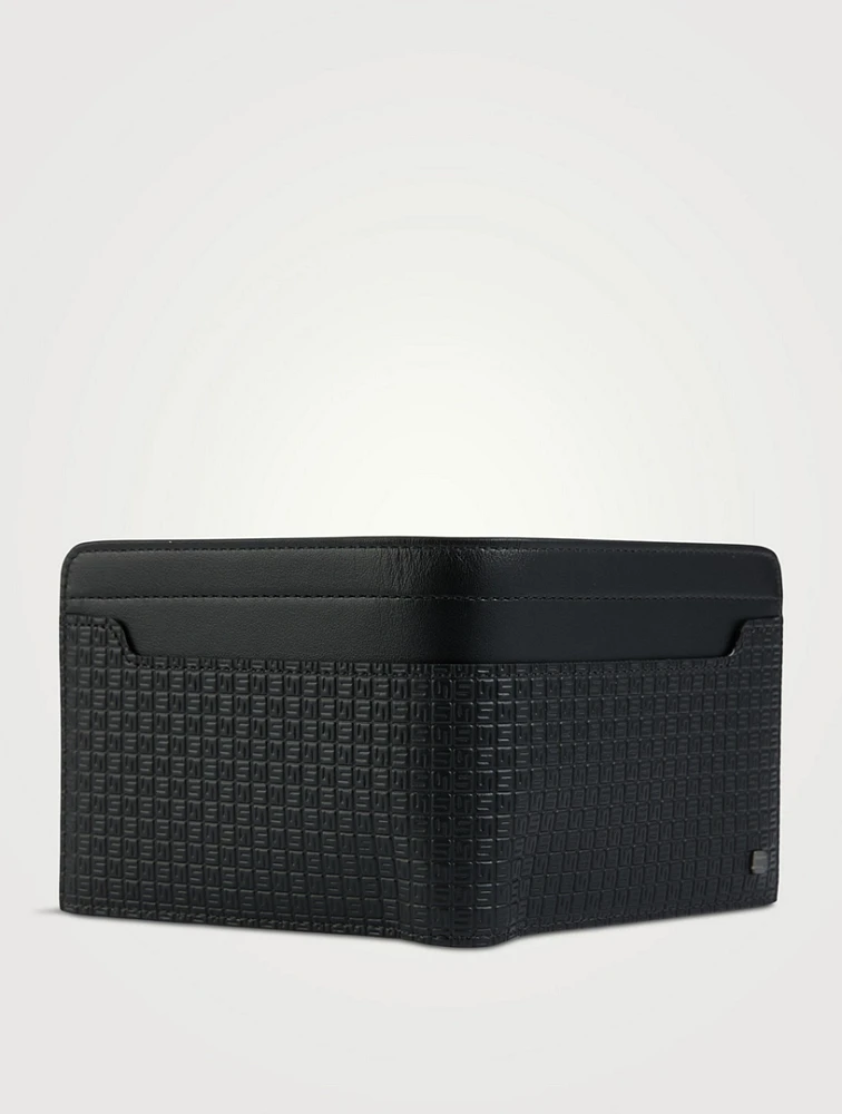 Stepan 72 Leather And Canvas Wallet