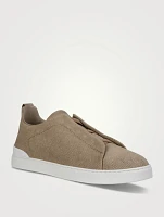 Canvas Triple Stitch Sneakers