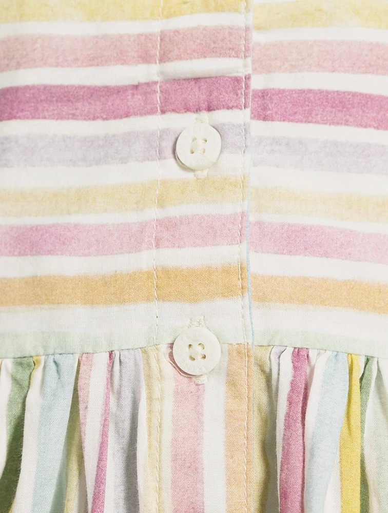 Cotton Button-Down Dress