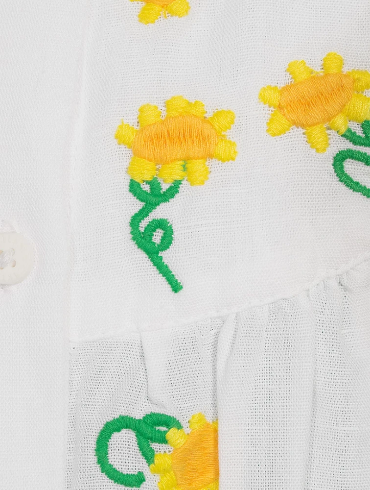 Sunflower Linen And Cotton Dress