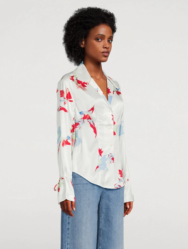 Yardain Satin Shirt