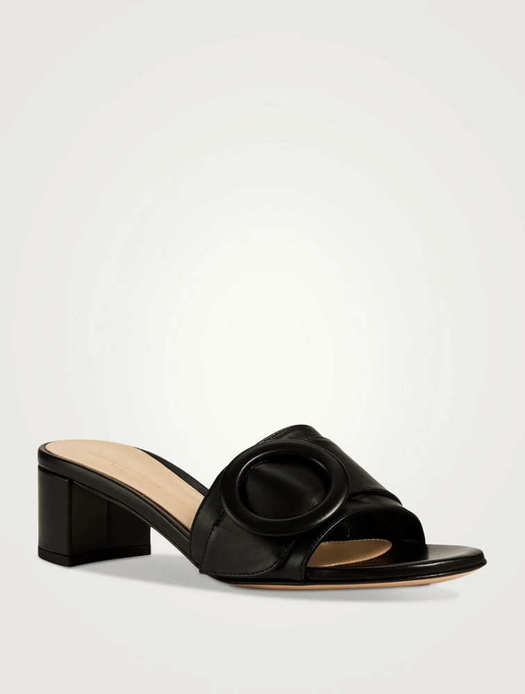 Venezia Leather Mules