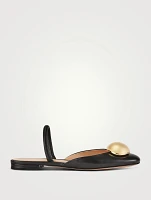 Sphera Leather Slingback Flats