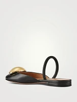 Sphera Leather Slingback Flats