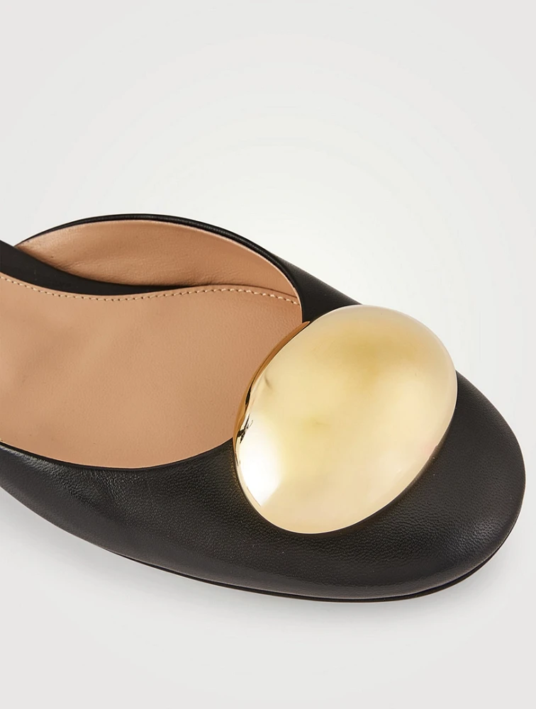 Sphera Leather Slingback Flats