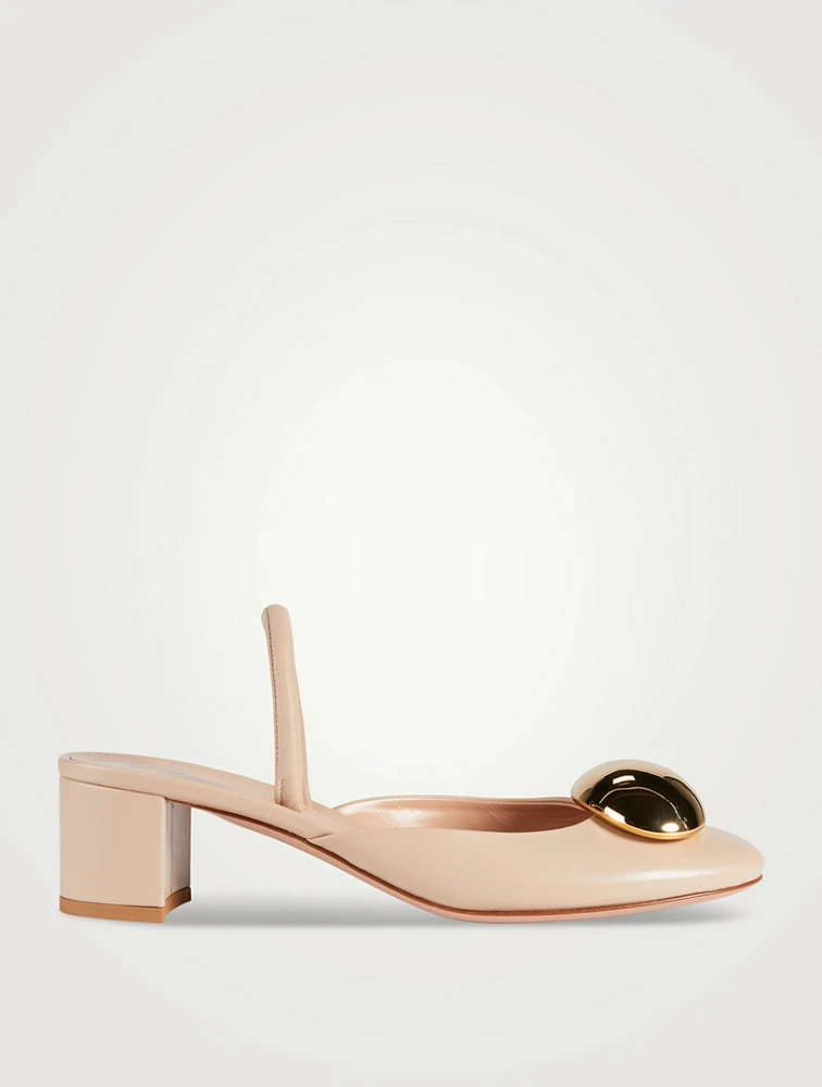 Sphera Leather Slingback Pumps