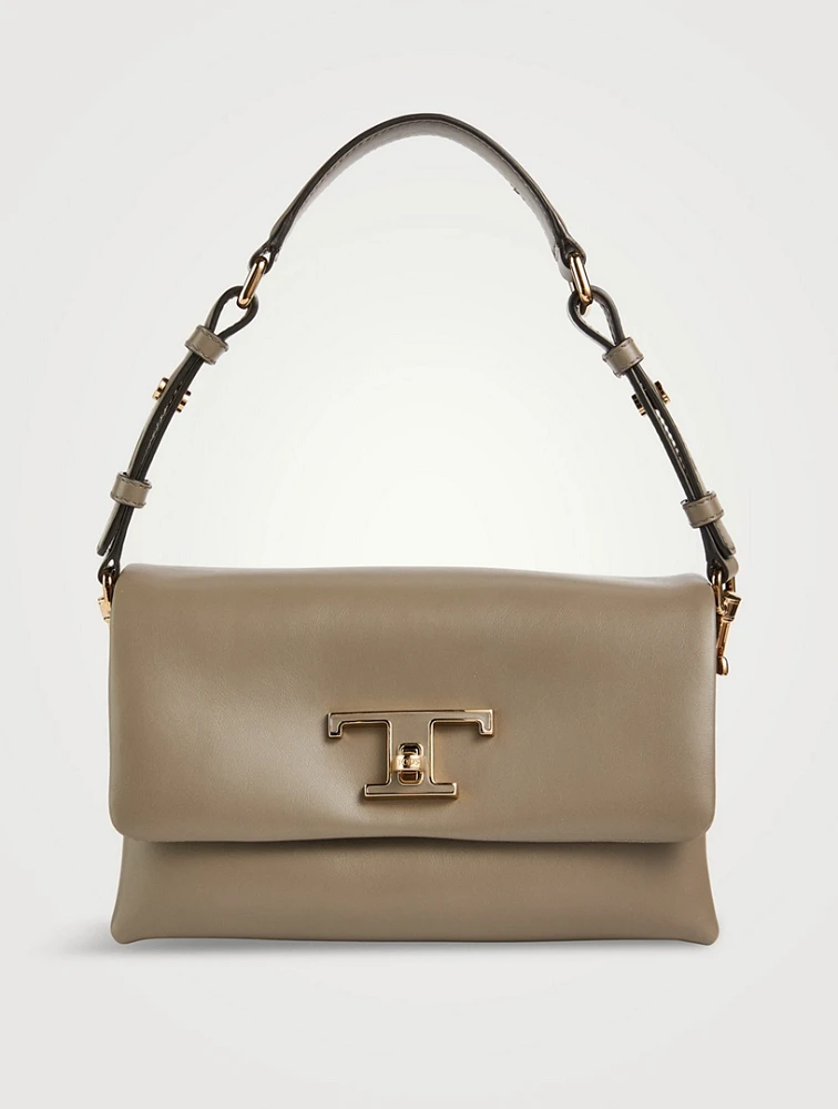 Mini T Timeless Leather Shoulder Bag