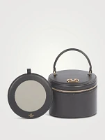 Mini VLOGO Leather Jewellery Case