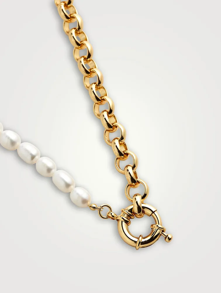 Pearl Talk Necklace With Pearls