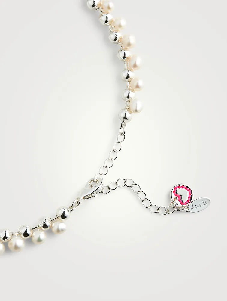Wrap Me Up Necklace With Pearls