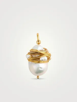 Wrapped Around Me Pearl Charm