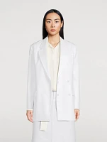 Compact Poplin Blazer