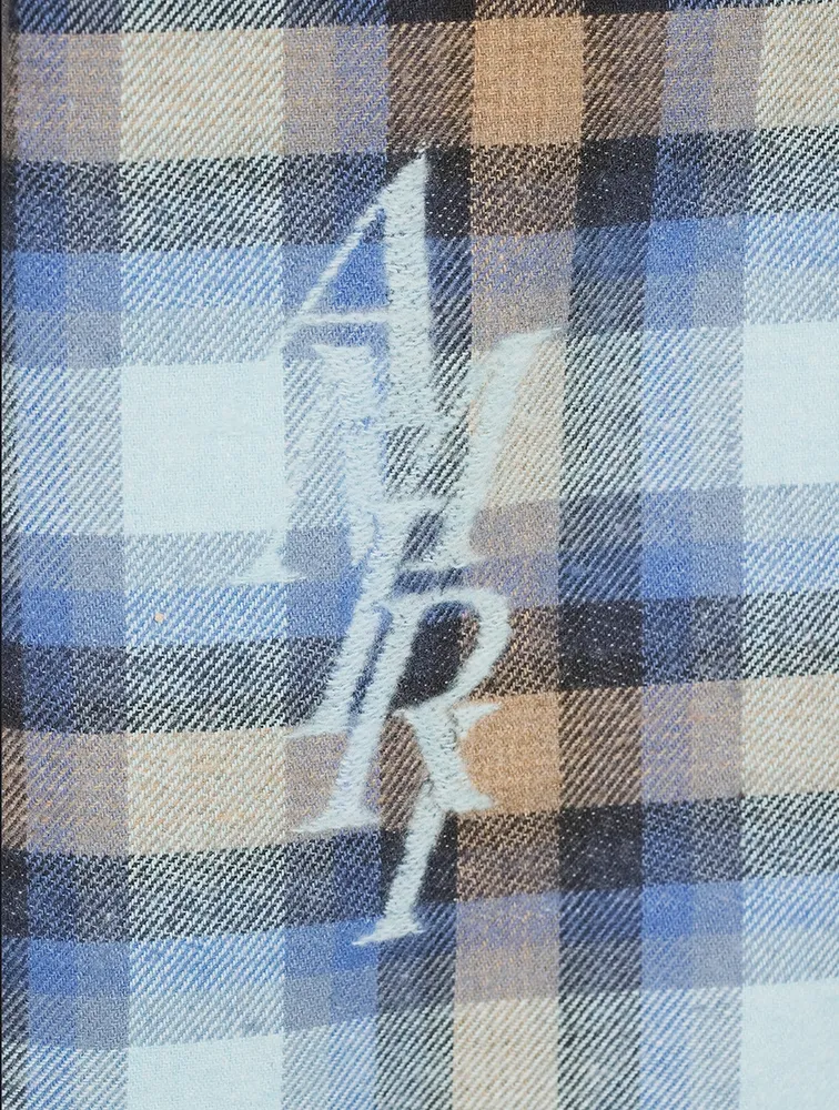 Cotton Plaid Flannel Shirt