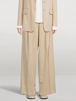 Wide-Leg Trousers