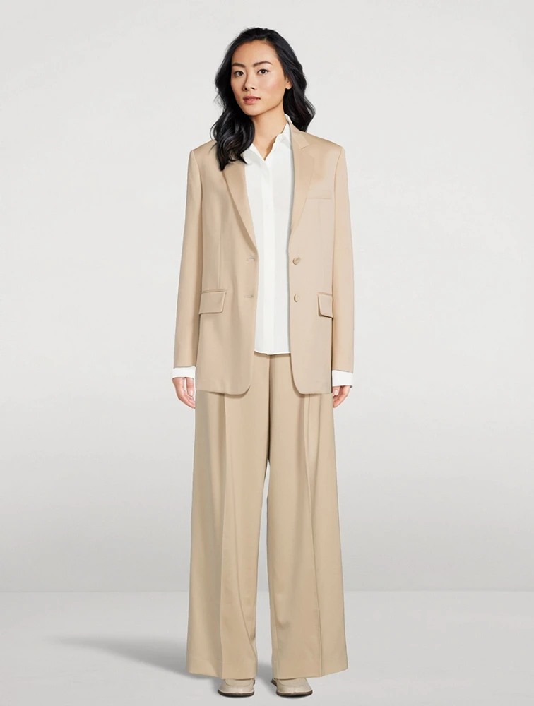 Wide-Leg Trousers