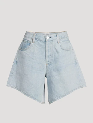 Gaucho Denim Shorts