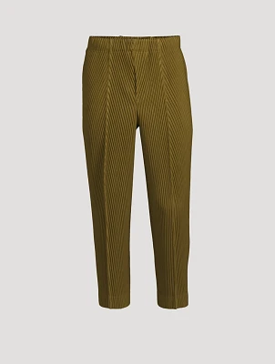 Crease Front Tapered Pants