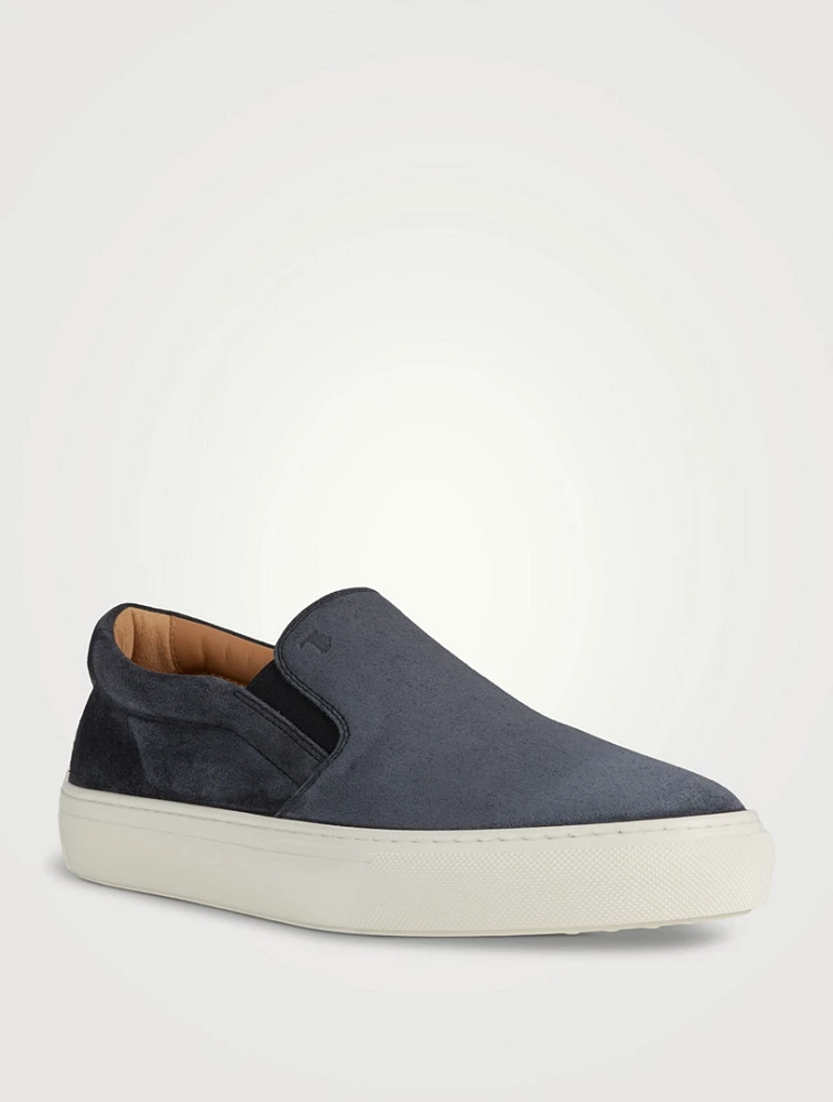 Suede Slip-On Shoes