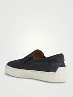 Suede Slip-On Shoes