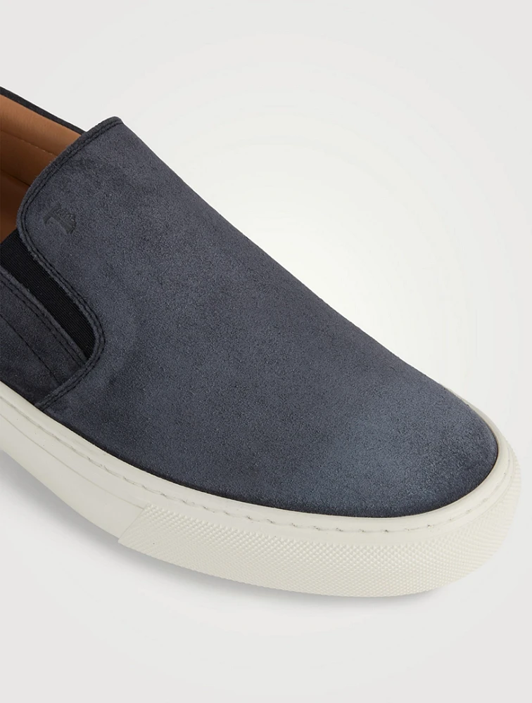 Suede Slip-On Shoes