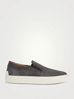 Suede Slip-On Shoes