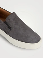 Suede Slip-On Shoes