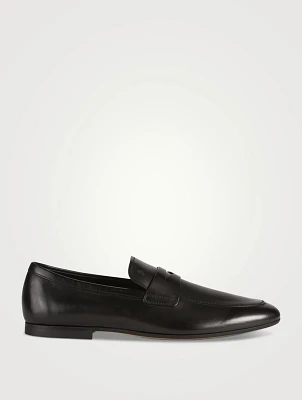 Smooth Leather Loafers