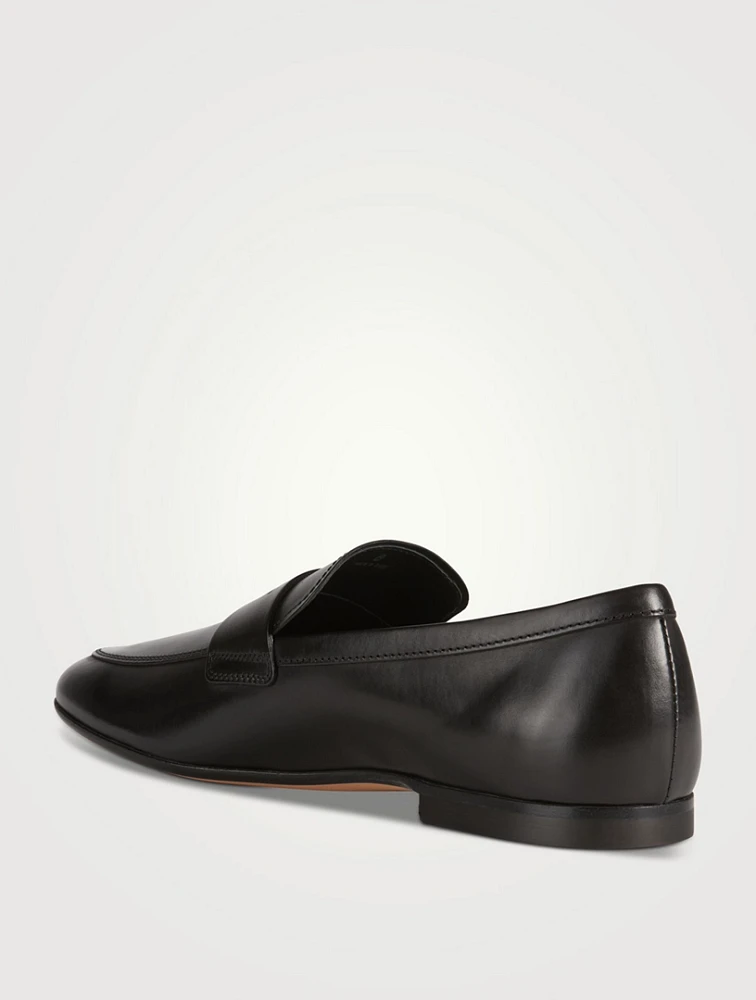 Smooth Leather Loafers