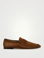 Suede Loafers