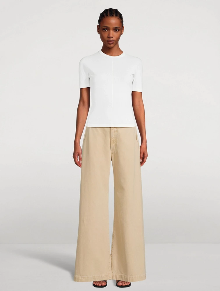 Beverly Wide-Leg Trousers